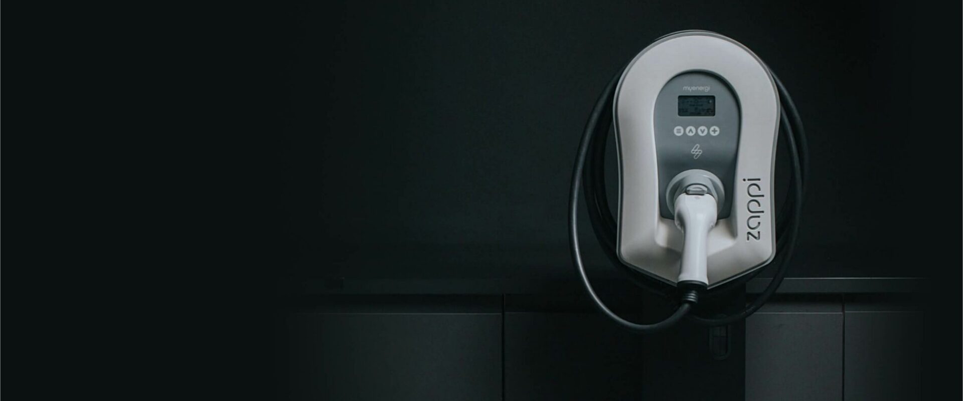 zappi ev charger on a wall mounting | myenergi Ireland
