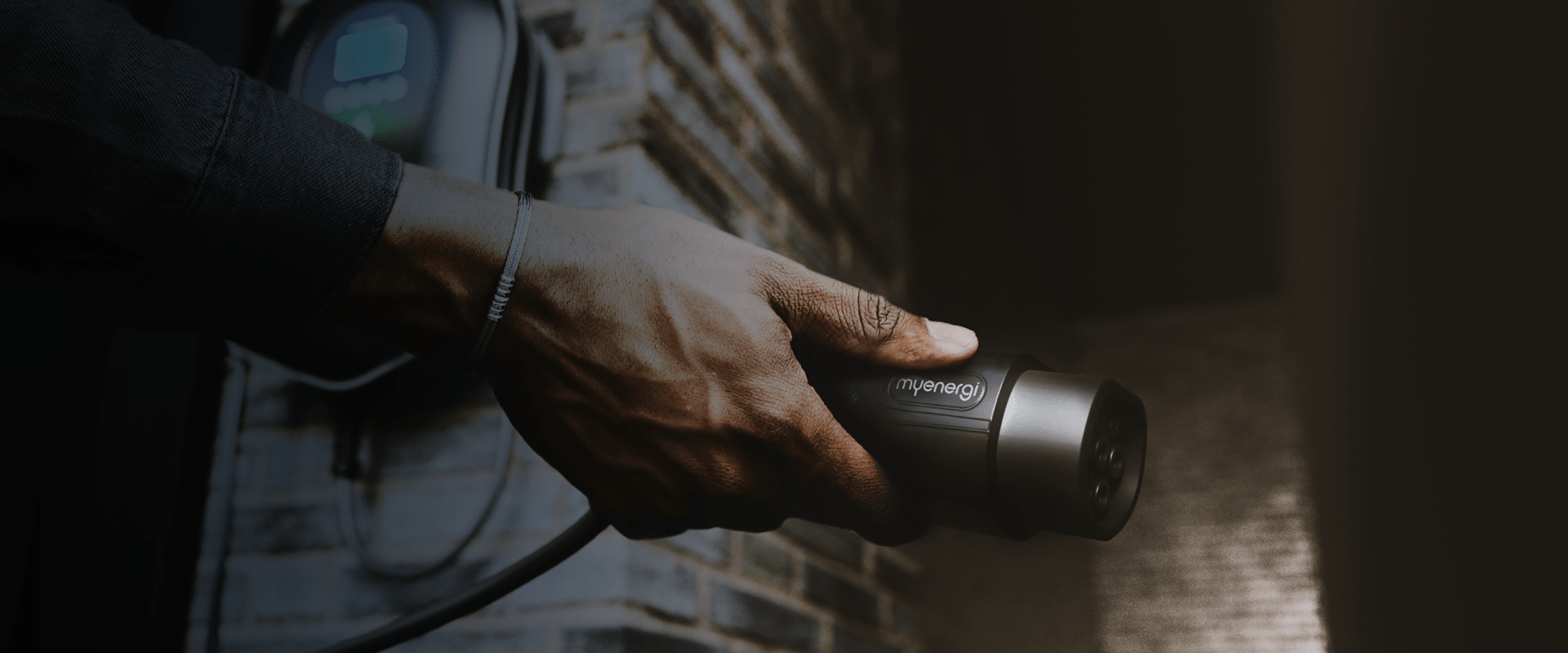 company car charging at home